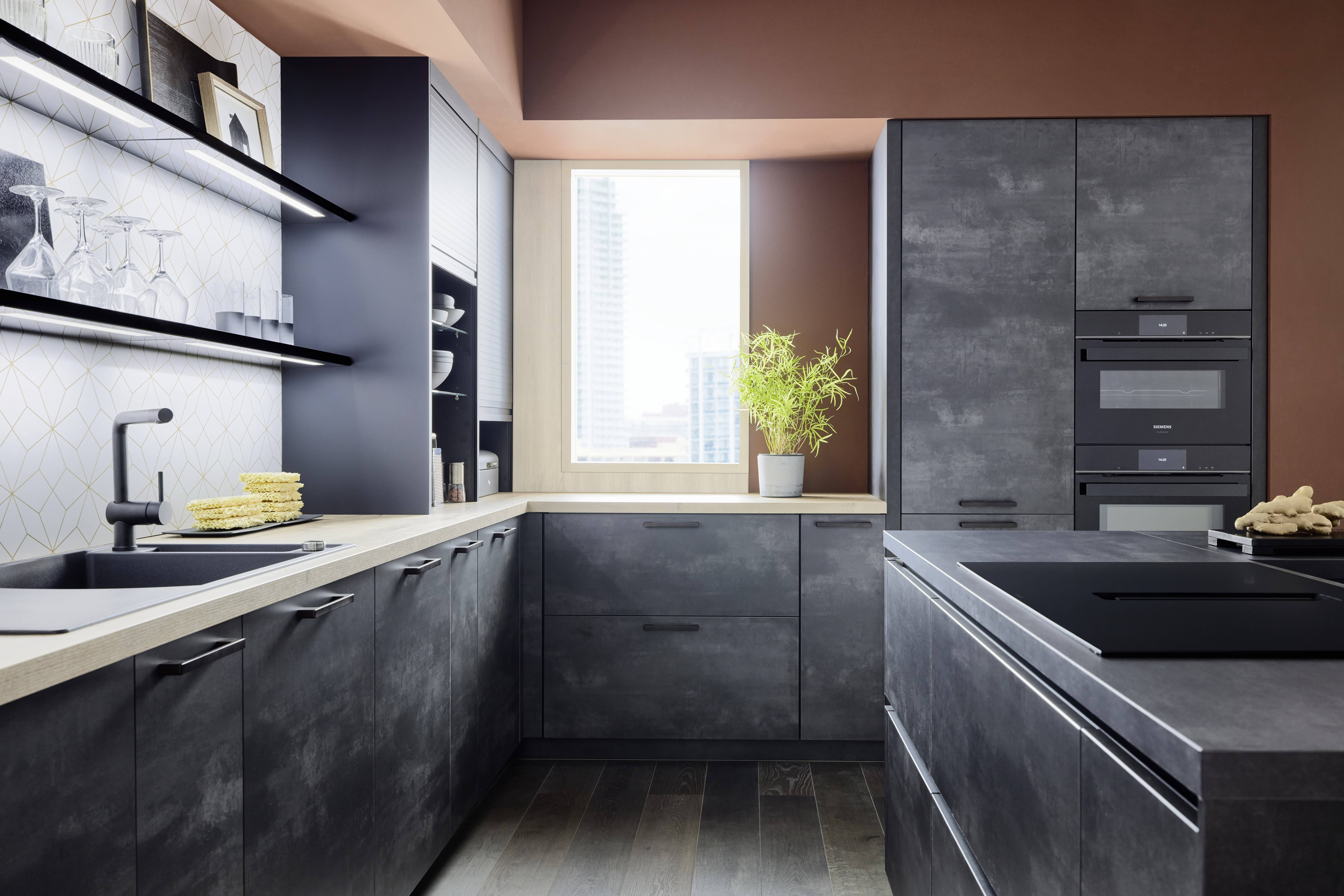 NOBILIA Japandi mit Siemens Geräten - Gegenschuss